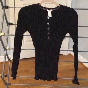 Classic ribbed sweater by Sundance